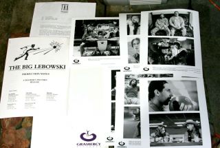 Movie Press Kit - The Big Lebowski 6 Photos,  Info 1998