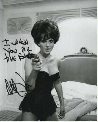 Daliah Lavi Signed Casino Royale James Bond 007 Girl Photo W/ Hologram