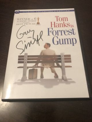 Gary Sinise Autographed Forrest Gump Dvd - Celebrity Signed - Best Picture Oscar