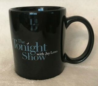 The Tonight Show With Jay Leno Coffee Mug Black Traditional Classic Style
