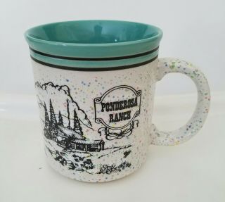 " Rare Ponderosa Ranch " Stoneware Mug Coffee Cup