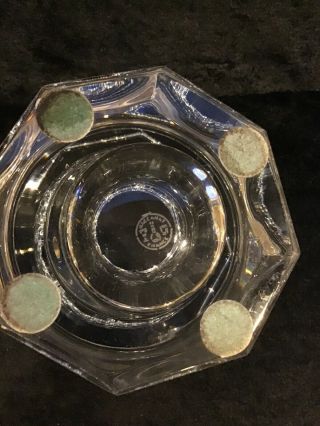 Vintage Baccarat Crystal Edith Vase 4