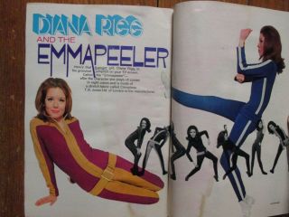 Jun - 1967 Tv Guide (emma Peel/diana Rigg/the Avengers/melody Patterson/time Tunnel