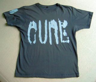 The Cure Official T - Shirt L European Festival Tour 2002 Great Item Ultra Rare