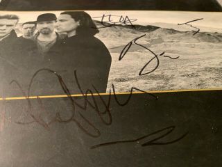 U2 - Joshua Tree Album Signed By U2