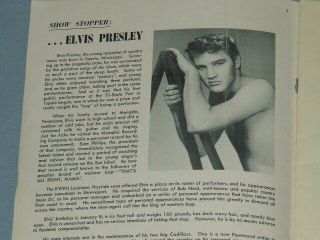 1955 Elvis Presley Album Of Juke Box Favorites (Sun Records) Before RCA Version 4