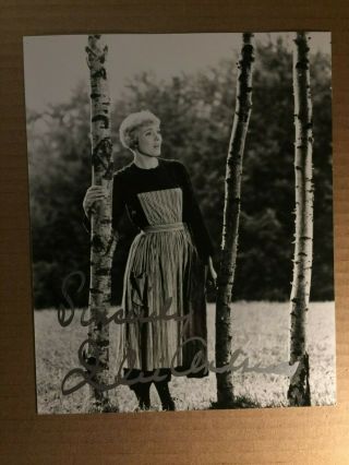Julie Andrews Rare 8/10 Autographed Photo Sound Of Music