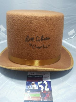 Peter Ostrum Signed Willie Wonka & The Chocalate Factory Top Hat Jsa