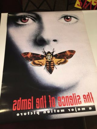 The Silence Of The Lambs Double Sided Ds Rolled Movie Poster