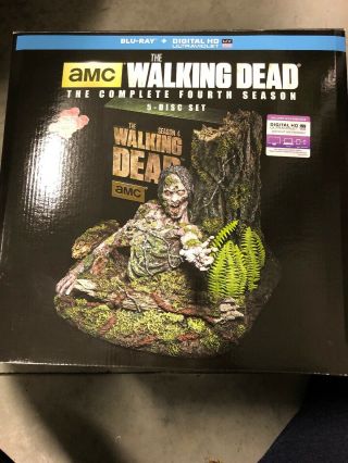 The Walking Dead: Season 4 Limited Edition.  No Blu - Rays.  Just Statue