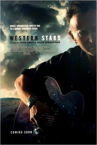 Western Stars - 2019 - 27x40 D/s Movie Poster - Bruce Springsteen