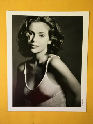 Alyssa Milano Official Vintage Headshot Photo With Credits Training & Skills