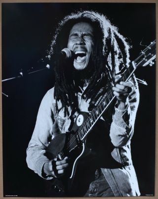 Bob Marley Pinecrest Club Ist Print Poster From 1978 Concert By Joe Sia
