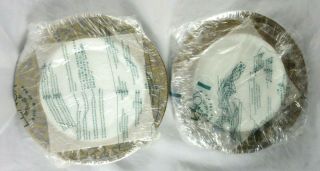 Lenox Landmark Platinum Accent Luncheon Plates Set Of 4 Fine Bone China 7