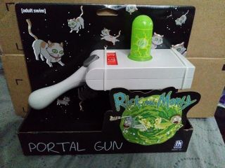 Official Rick And Morty Portal Gun Toy From Adult Swim