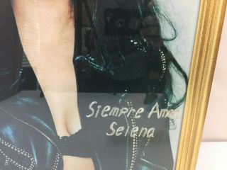 Rare Selena Quintanilla Siempre Amor Poster 16x20 Mounted and Framed - 3