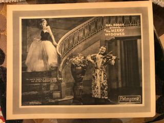 The Merry Widower 1926 Pathe/hal Roach Silent Comedy Lobby Card Ethel Clayton