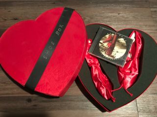 Rare Kate Bush The Red Shoes Heart - Shaped Candy Box With Cd,  Ballet Slippers
