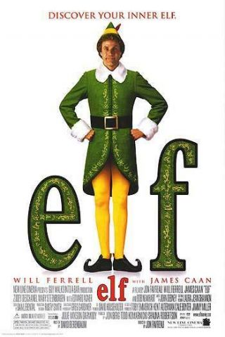 Elf Regular Double Sided Movie Poster 27x40