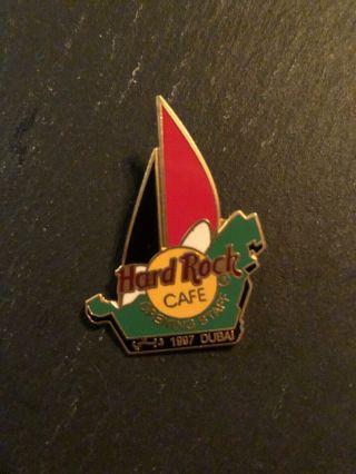 Hard Rock Cafe Opening Staff Pin - Dubai - Limited Edition