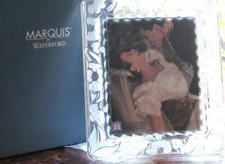 Waterford Crystal Floral Large Photo Frame 8x10 " Brand