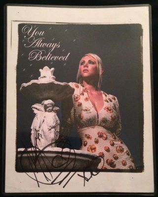 In This Moment Band Signed Autograph 8.  5 X 11 Poster Maria Brink