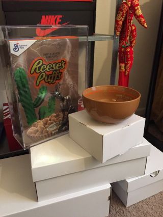 Travis Scott Reeses Puffs With Bowl