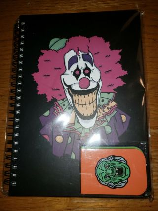 Are You Afraid Of The Dark? Notebook With Magnetic Bookmark Set The Nick Box Exc