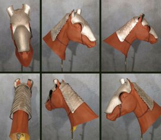 Horse Armor - Chamfron (forehead Armour) Barding - Renaissance - Medieval