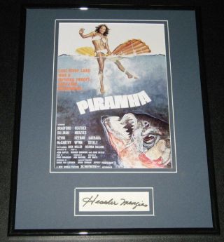 Heather Menzies Signed Framed 11x14 Photo Poster Display Piranha
