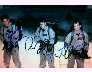 Bill Murray Dan Aykroyd Ramis 8x10 Signed Photo Autographed Picture With