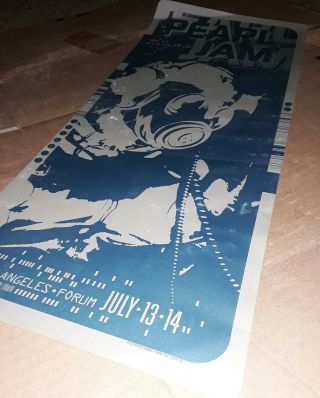 Pearl Jam Show Poster 1998 Los Angeles Forum Ames Bros 1 of 750 3