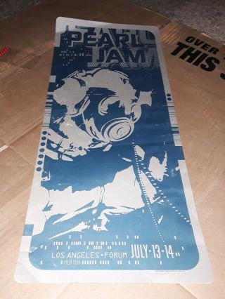 Pearl Jam Show Poster 1998 Los Angeles Forum Ames Bros 1 of 750 6