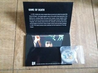 Bruce Lee: Rare Game Of Death Set With Presentation Envelope And Medallion