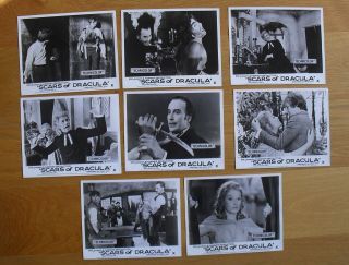 Scars Of Dracula Horror Hammer 8 Uk Lobby Cards 