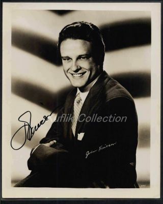 John Ericson - Signed Vintage Celebrity Autograph Photo