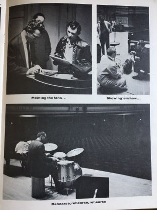 Dave Brubeck Quartet Autographed Program - World Tour 1962 7