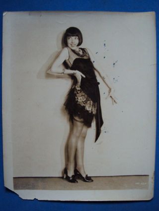 Colleen Moore Silent Movie Actress Portrait 1930 Photo 8x10 Leggy Film Picture