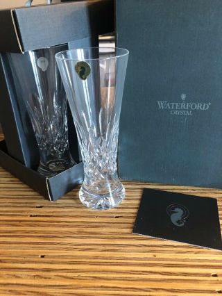 Waterford Crystal Lismore Pilsner Glasses Set Of 4