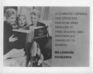 How To Marry A Millionaire Still Barbara Eden/lori Nelson/merry Anders Orig B/w