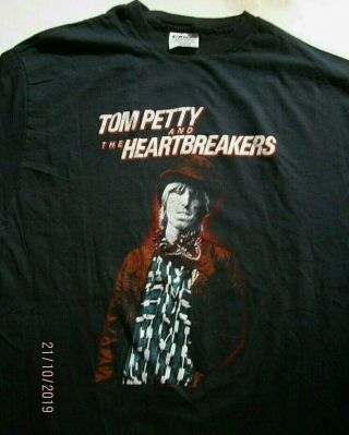 Tom Petty And The Heartbreakers 1983 Vintage Concert Tour T Shirt
