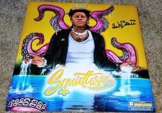 Sahbabii Signed 12x12 Poster Album Cover Pull Up Wit Ah Stick Squidtastic