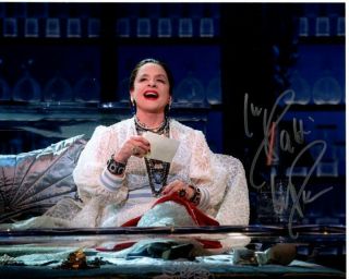 Patti Lupone Signed Autographed Broadway Evita War Paint Sweeney Todd Photo