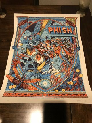 Phish Austin 360 Ampitheater Concert Poster Print Tyler Stout Signed Artist Ed