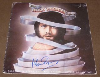 The Alan Parsons Project Signed Tales Of Mystery And Imagination Record Album Lp