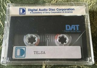 Telsa Digital Audio Tape Recording (possibly Master) Tesla 1