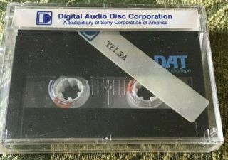 Telsa Digital Audio Tape Recording (possibly Master) Tesla 2
