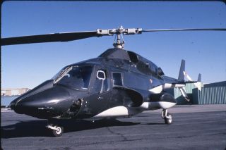Airwolf Tv Show Helicopter 35mm Photo Transparency Slide