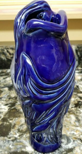 Van Briggle Pottery Lorelei Cobalt Blue Vase Dorothy Ruff