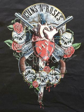 Vintage Guns N Roses Long Sleeve Xl T Shirt 90 
